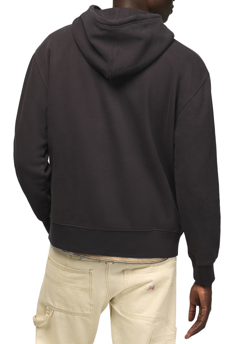 Lucky Graphic Hoodie, Alternate, color, NAVY