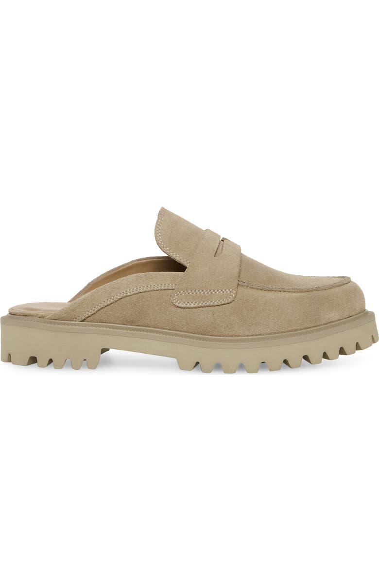 Blondo France Waterproof Penny Loafer Mule, Alternate, color, Sand Suede