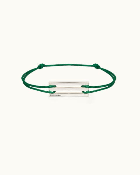 Nato Sterling-Silver Bracelet