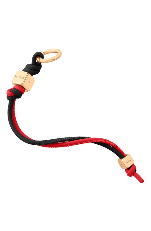 Leather Wristlet Charm