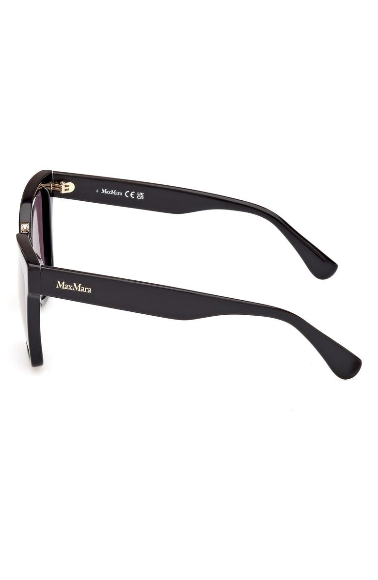 Max Mara 55mm Cat Eye Sunglasses, Alternate, color, 