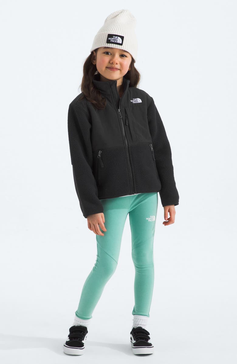The North Face Kids' Denali Water Repellent Fleece Jacket, Alternate, color, Tnf Black