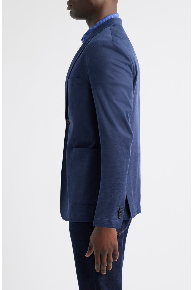 XC Flex® Navy Bird's Eye Knit Sport Coat, Alternate, color, NAVY BIRDSEYE