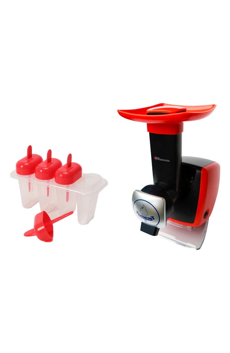 UBER APPLIANCE Red Sorbet Maker, Alternate, color, Red