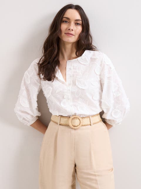 Daisy Texture Blouse