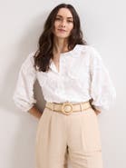 Phase Eight Daisy Texture Blouse