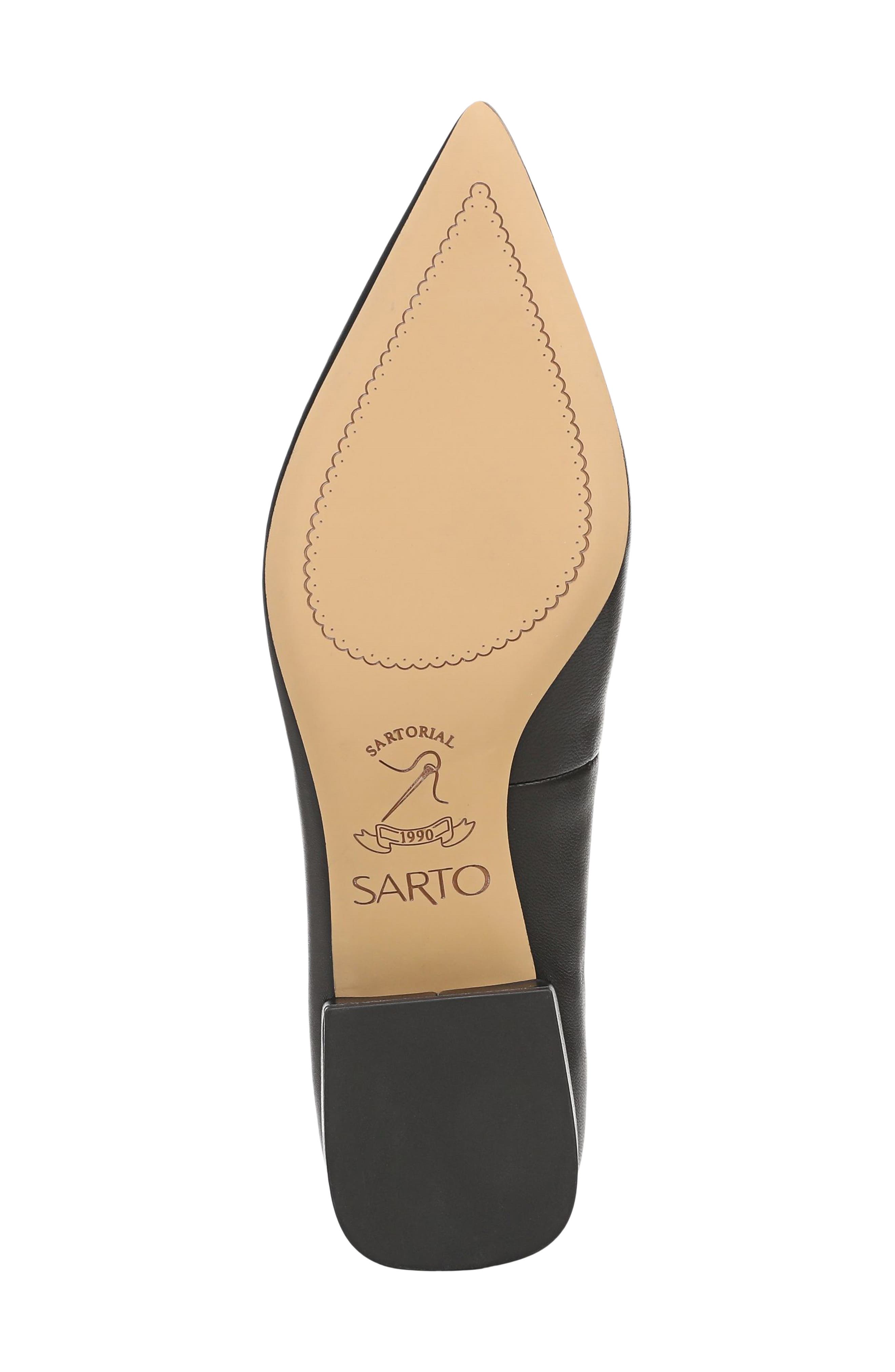 Boa Pointed Toe Pump, Alternate, color, BLACK