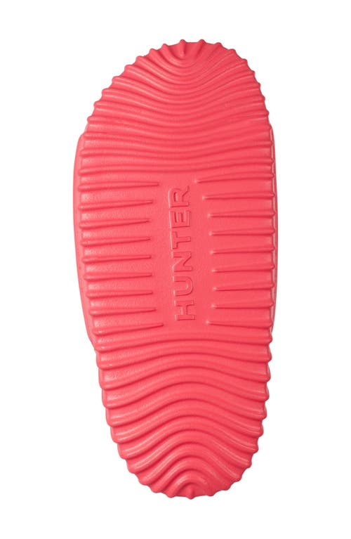 Hunter Kids' Fern Slingback Sandal In Medium Pink 660