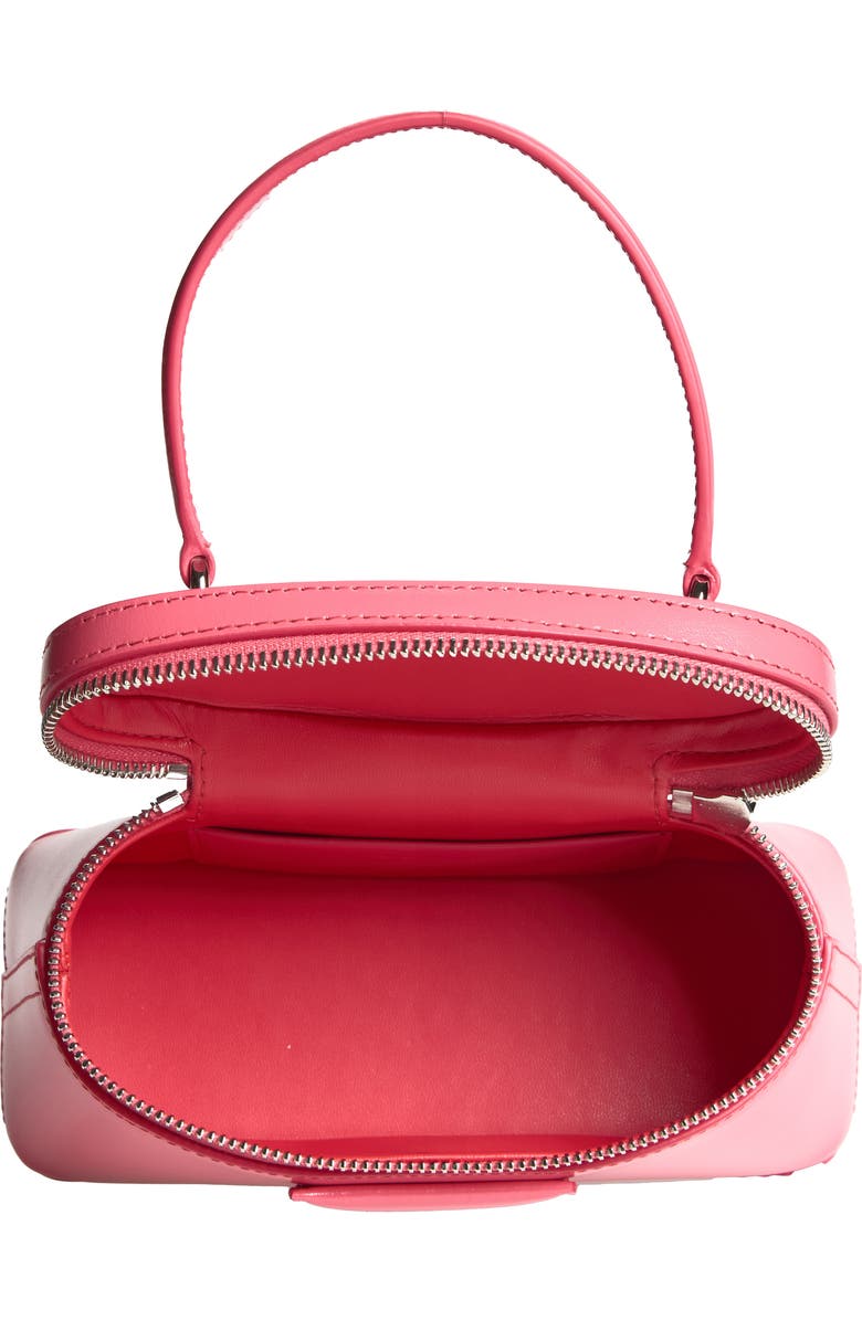 Givenchy Mini Antigona Vanity Leather Handbag, Alternate, color, Bright Peach