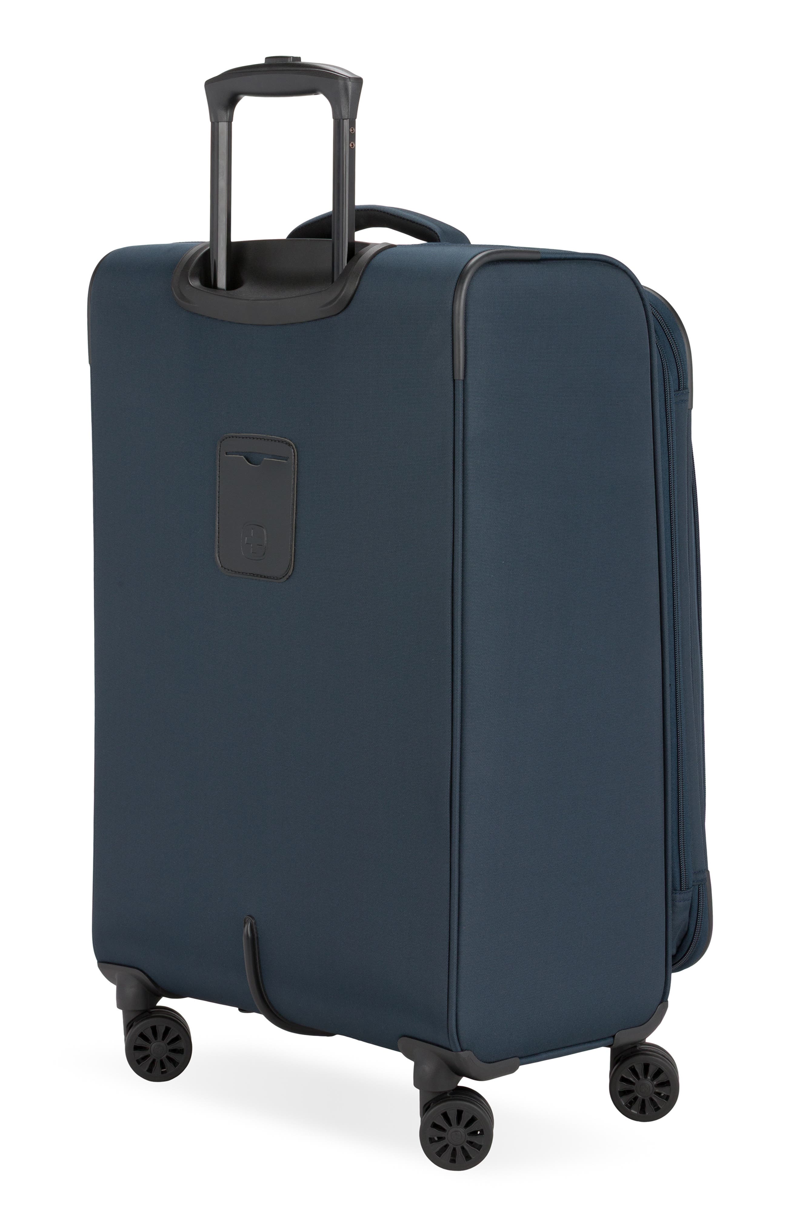 SWISSGEAR 24-Inch Softside Spinner Luggage, Alternate, color, Navy