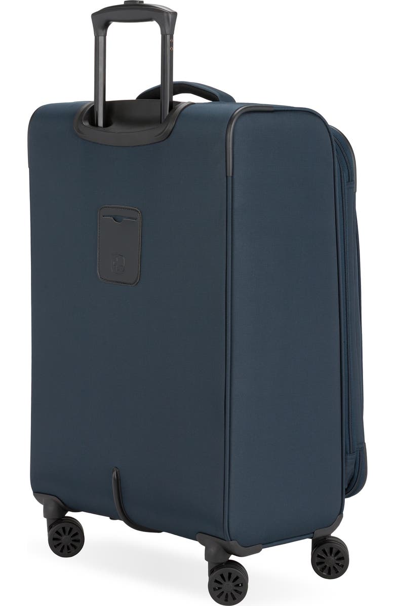 SWISSGEAR 24-Inch Softside Spinner Luggage, Alternate, color, Navy