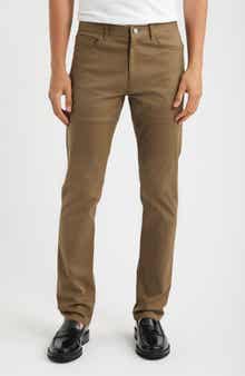 Raffi Soft Stretch Cotton & Lyocell Slim Leg Pants