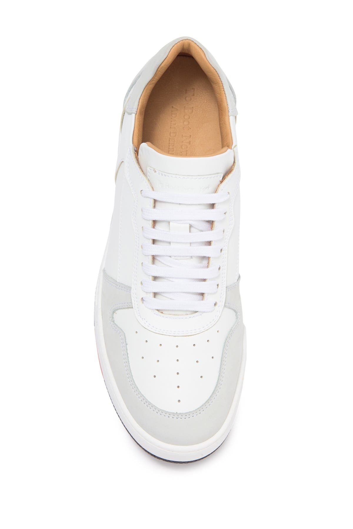 Jefferson Leather Sneaker, Alternate, color, WHT/ICE F.VIDA