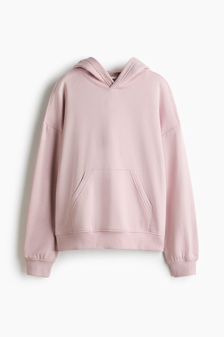 Hoodie, Alternate, color, Light dusty pink