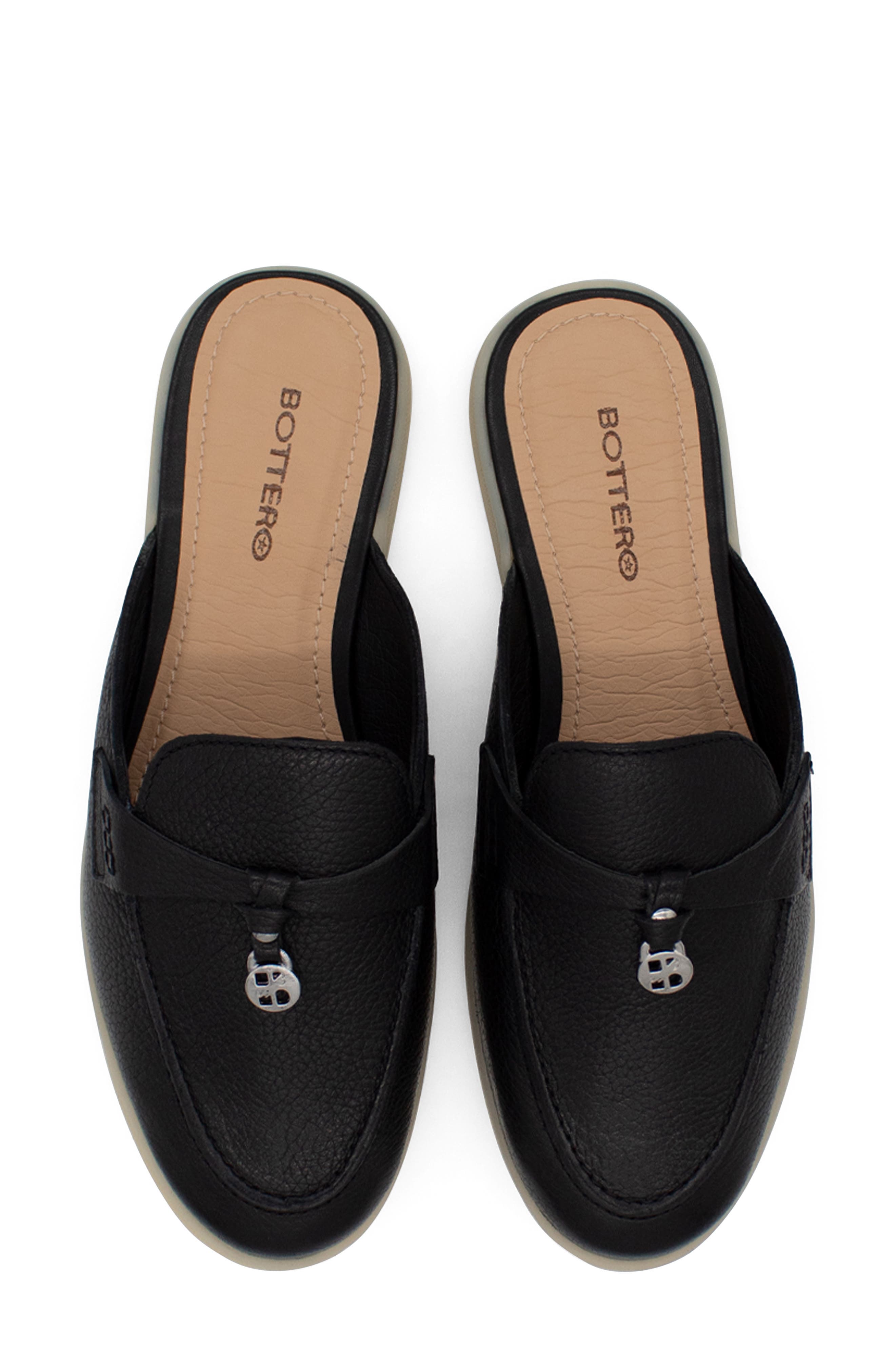 Bottero Botgiorgia Loafer, Alternate, color, Preto