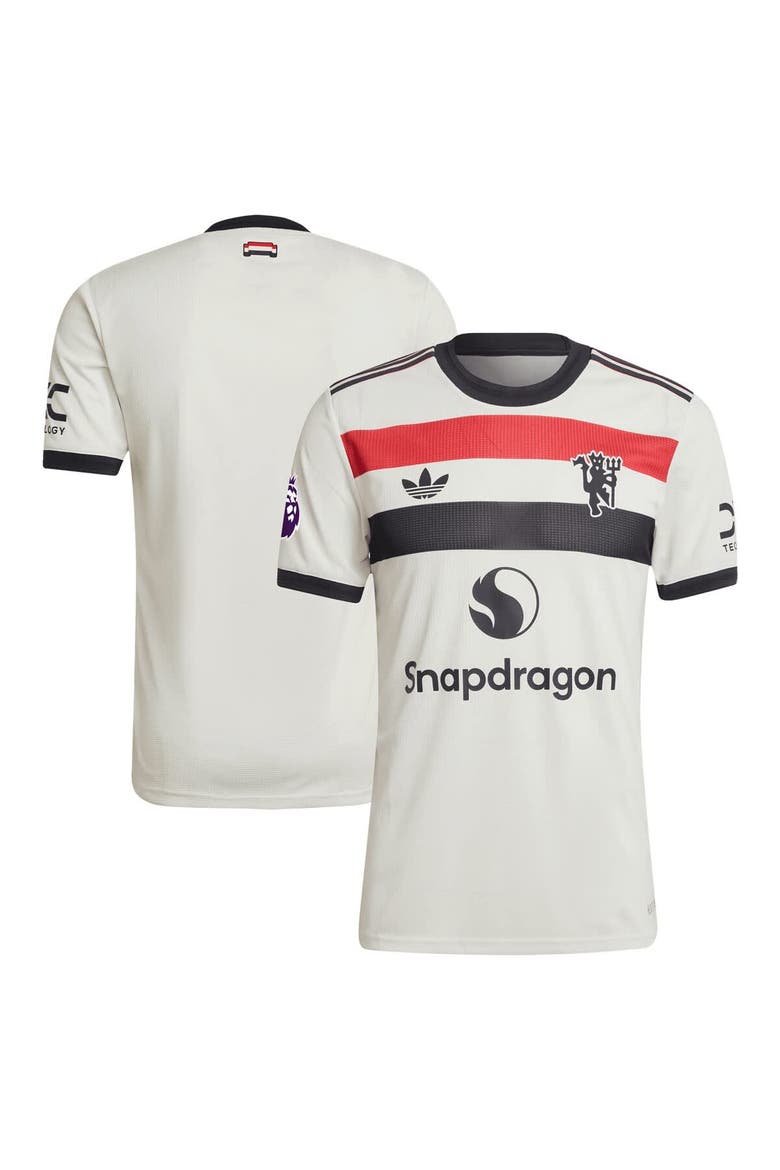 Men's adidas Originals Cream Manchester United 2024/25 Third