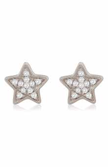 SUZY LEVIAN DIAMONDS 14K Gold Diamond Star Stud Earrings - 0.06 ct.