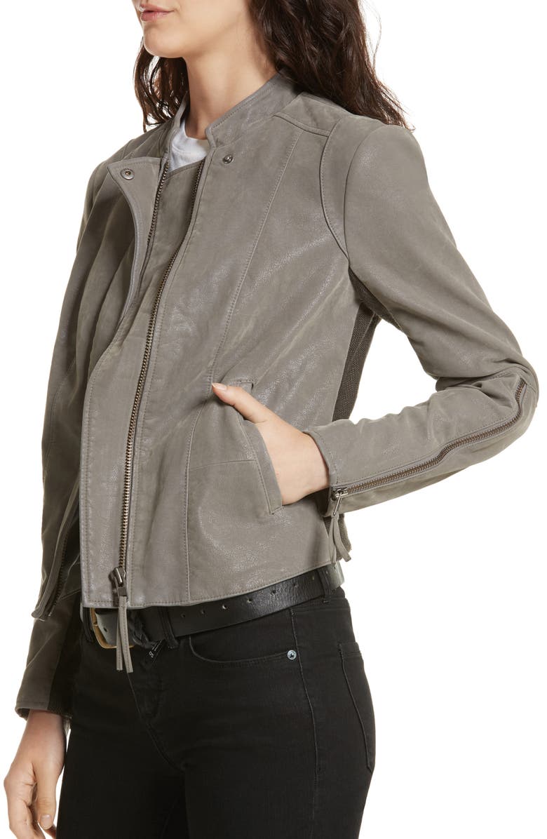 Free People Faux Leather Jacket, Alternate, color, 