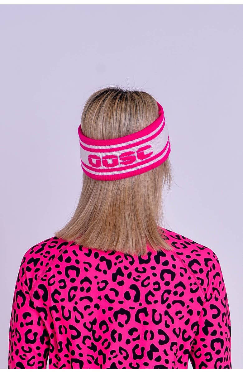 OOSC Après Headband - Pink & White, Alternate, color, Pink & White