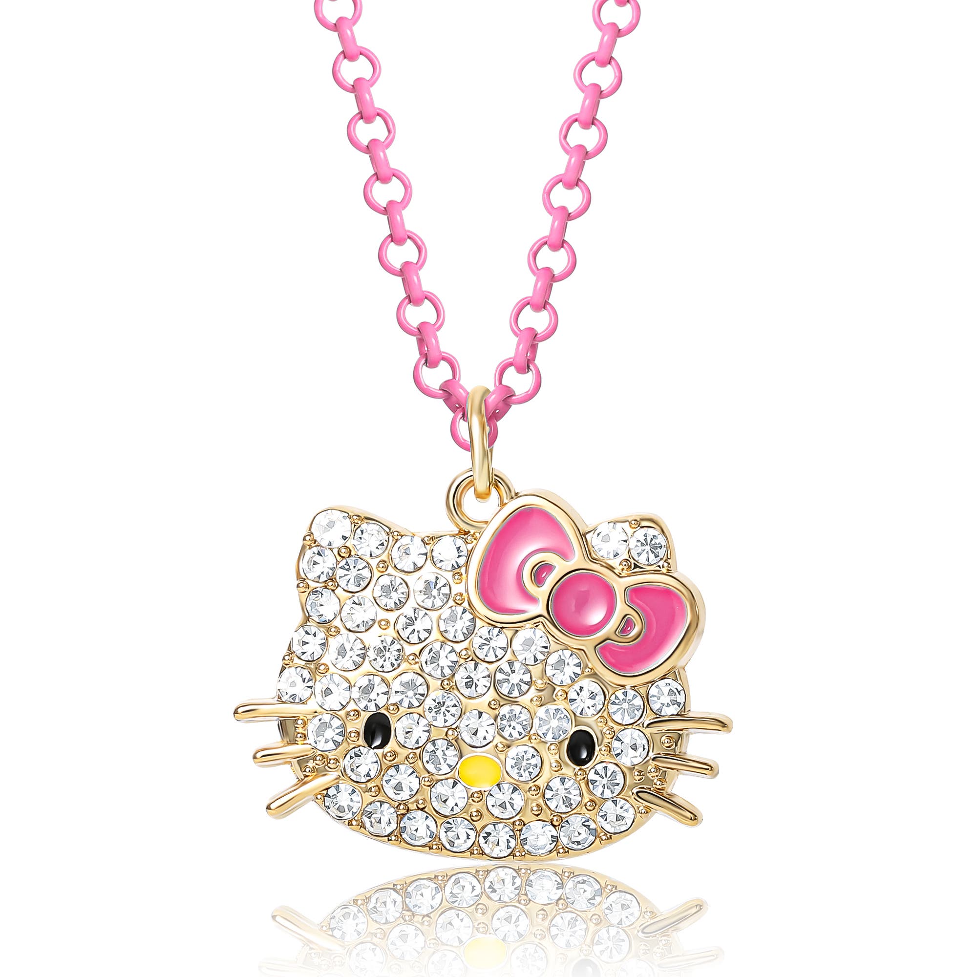 selected Gold, Neon Pink
