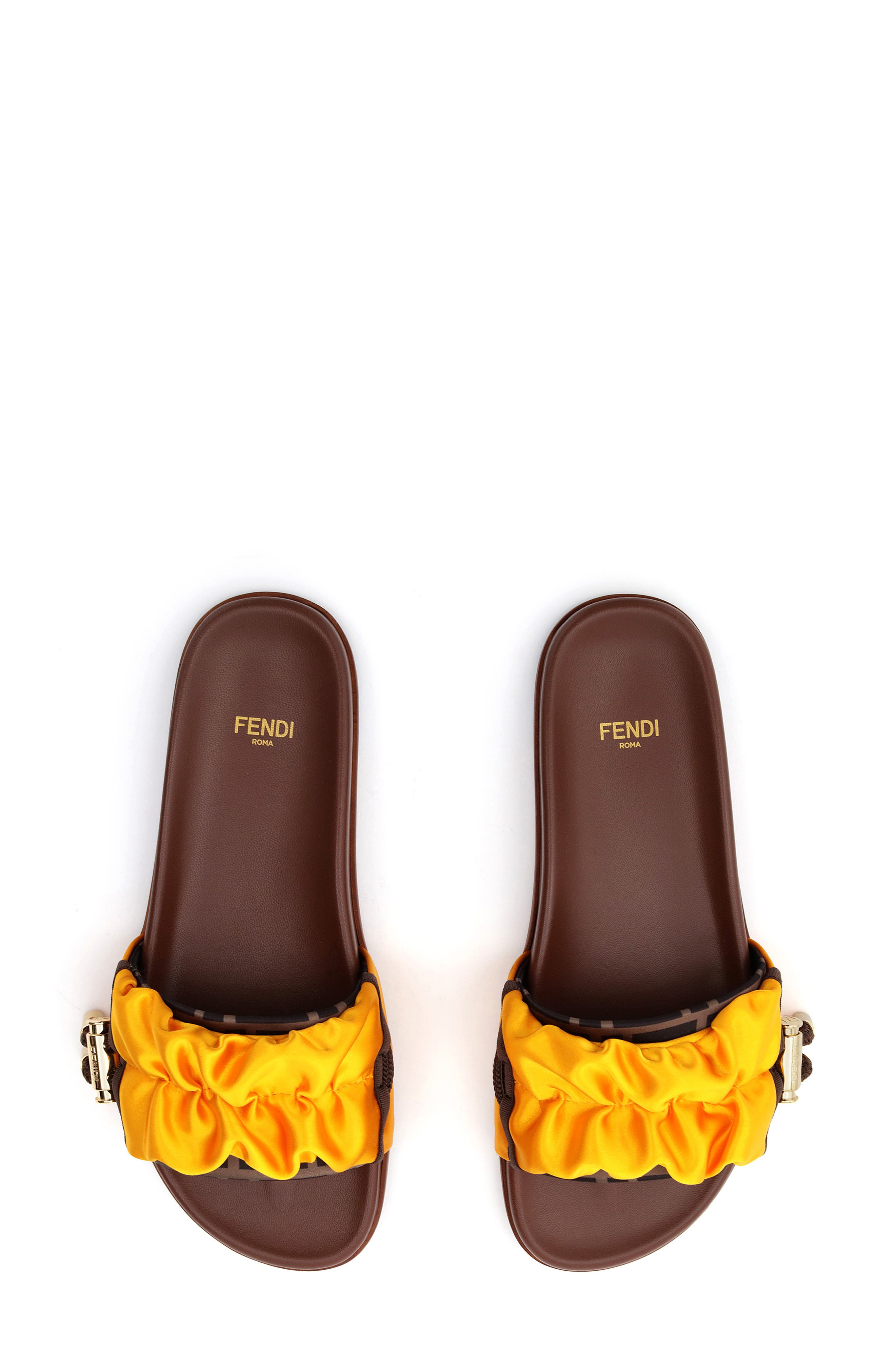 x Sarah Coleman FF Vertigo Slide Sandal, Alternate, color, LEMON