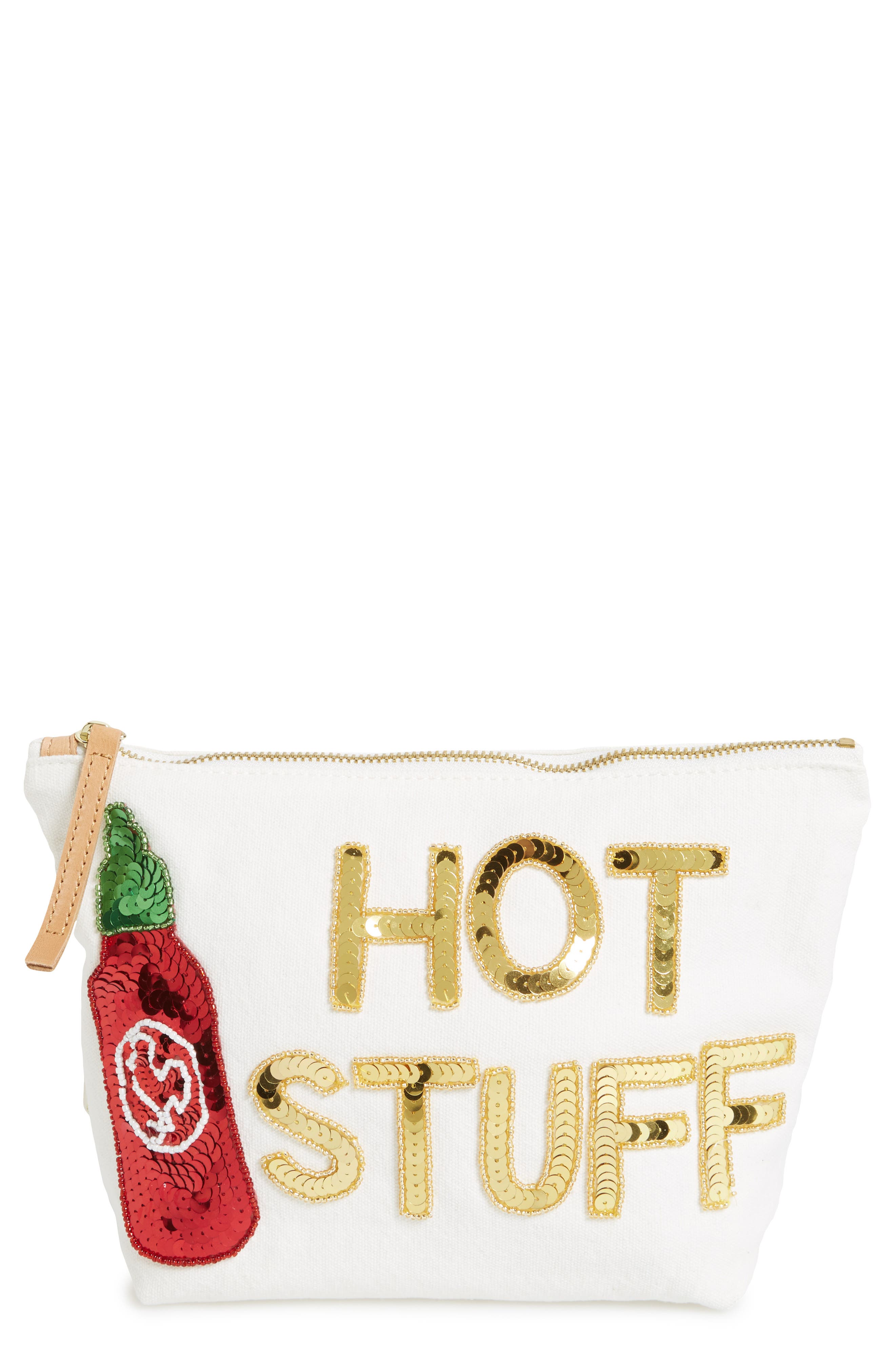 Hot Stuff Pouch, Main, color, IVORY
