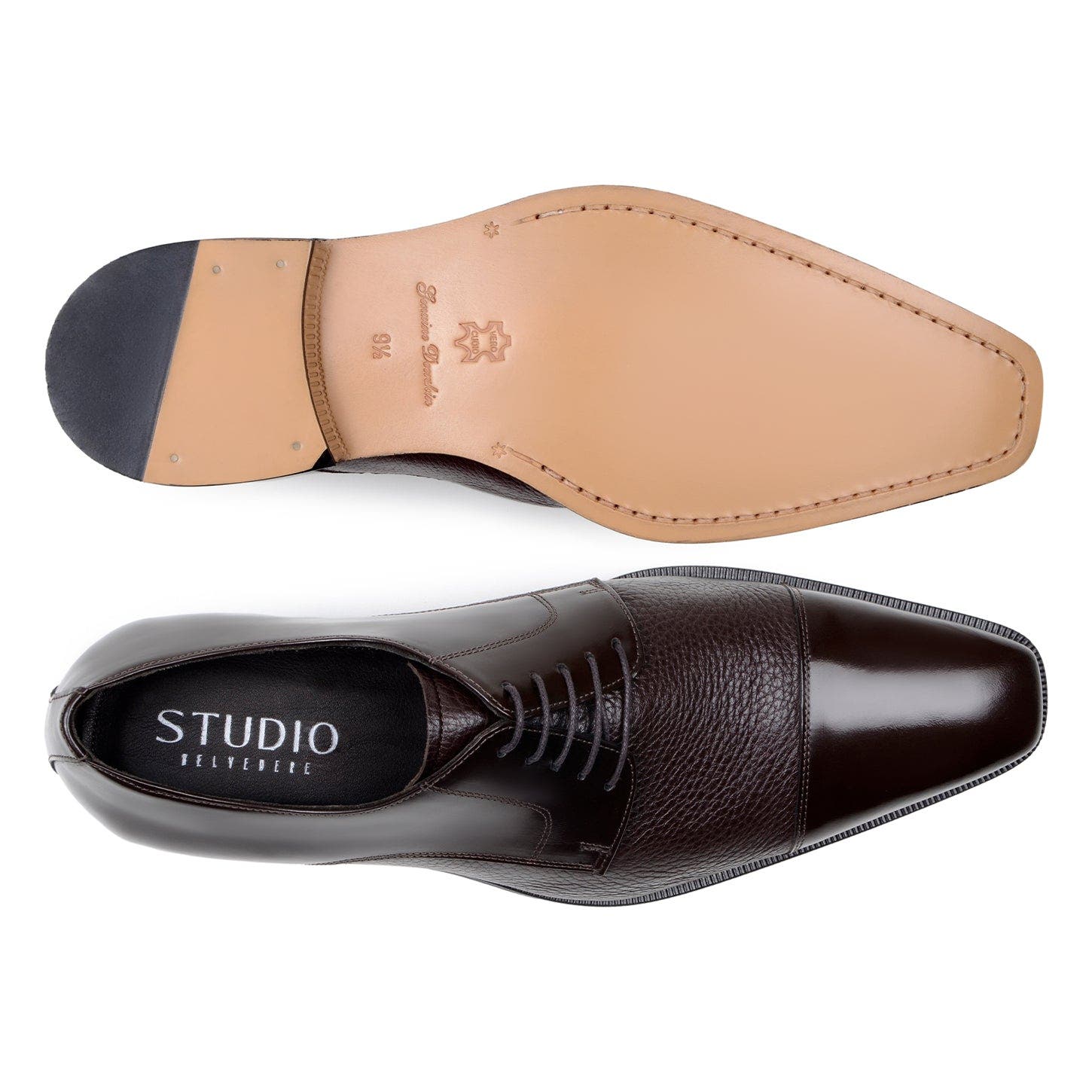 Alexander Cap Toe Derby, Alternate, color, Brown