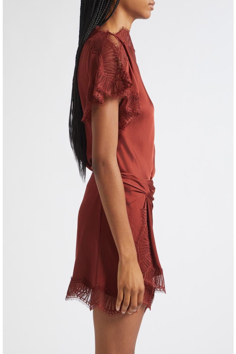 Luna Satin Top, Alternate, color, SANDALWOOD/ SANDALWOOD