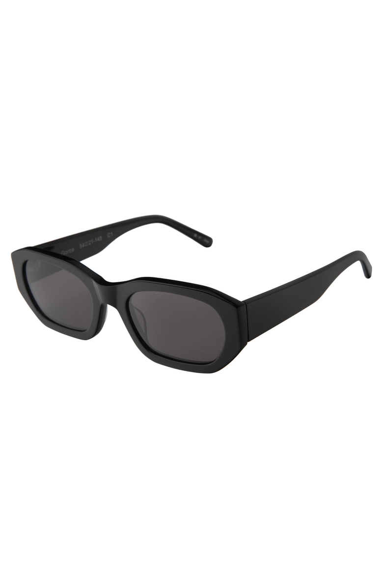 Lyndon Eyewear La Gorce Sunglasses, Alternate, color, Black / Grey