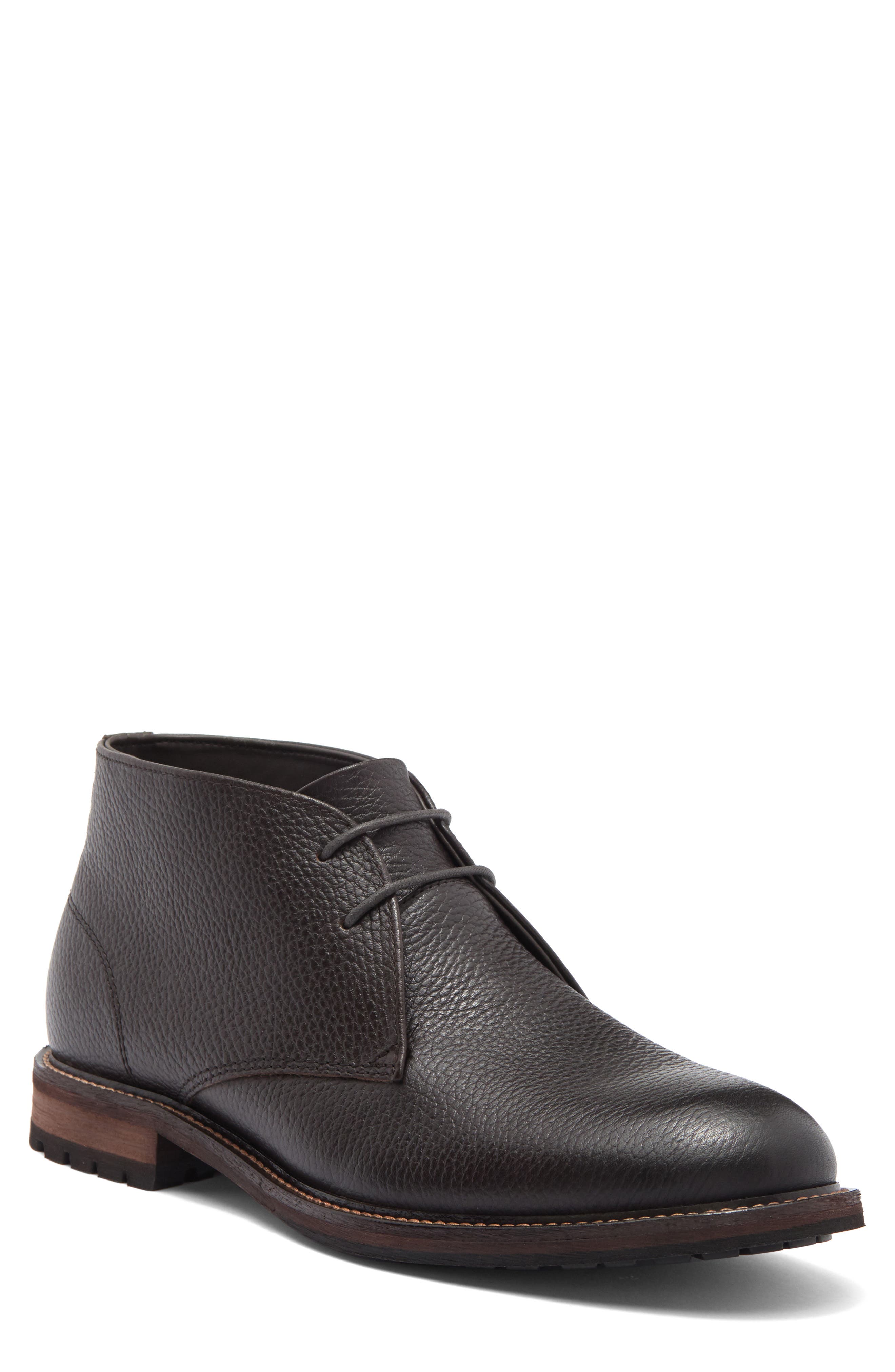 Nordstrom Payton Mini Lug Pebbled Leather Chukka Boot