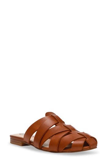 Steve Madden Jansen Mule In Tan Leather