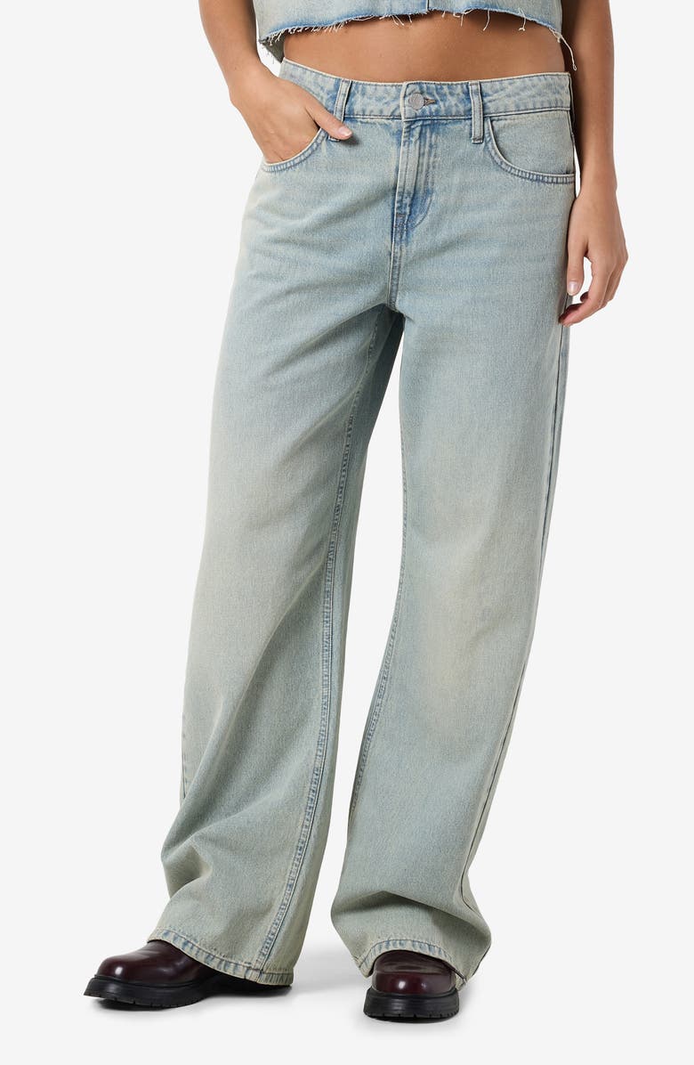Noisy may Adriana Loose Fit Jeans, Main, color, Light Blue Denim