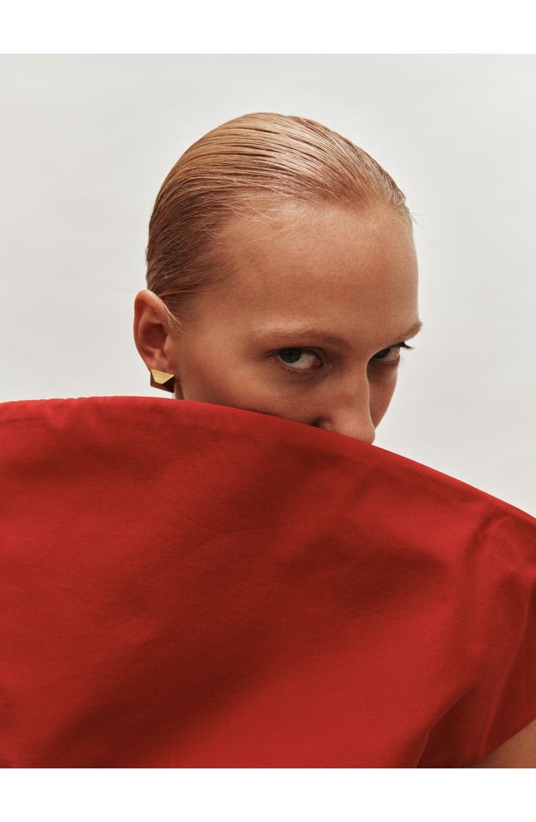 HEAVEN MAYHEM Baby Celeste Earrings, Alternate, color, Gold