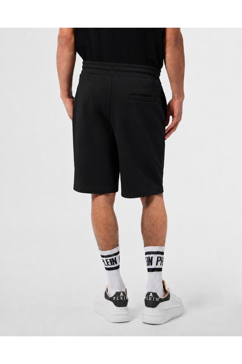 Jogging Shorts Placket Men, Alternate, color, black