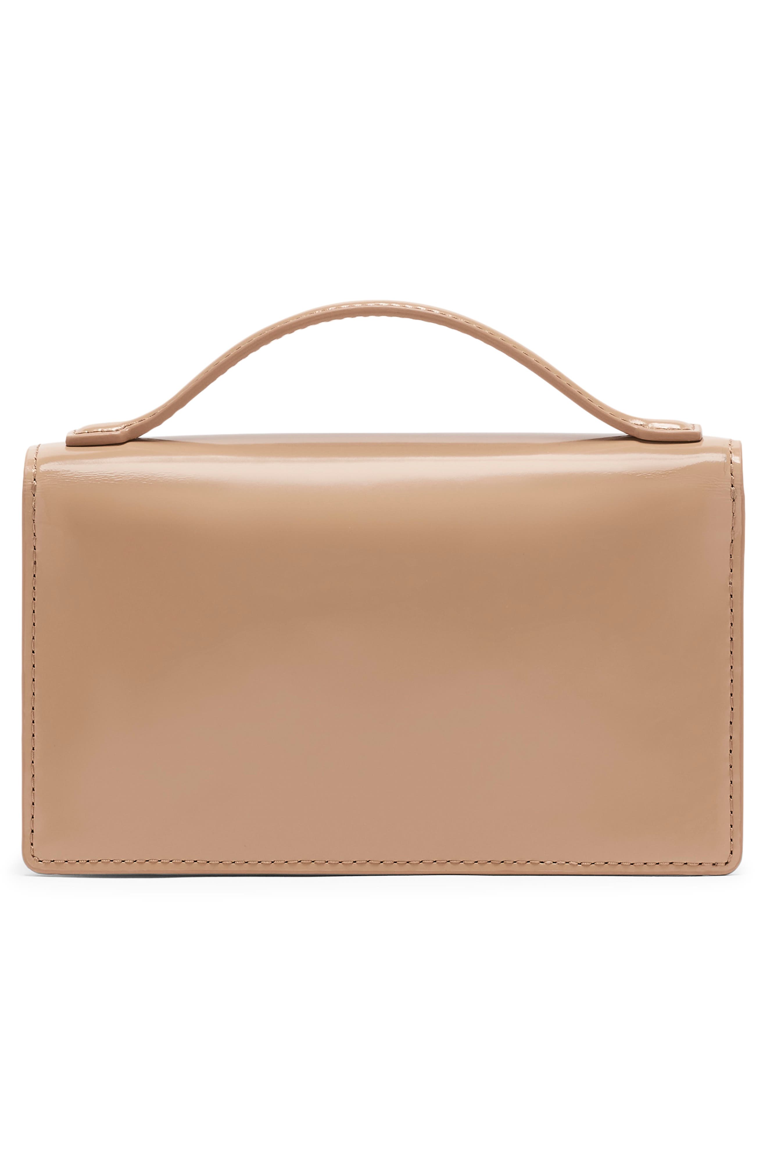 Marc Jacobs The Glam Mirror Mini Bag, Alternate, color, Camel