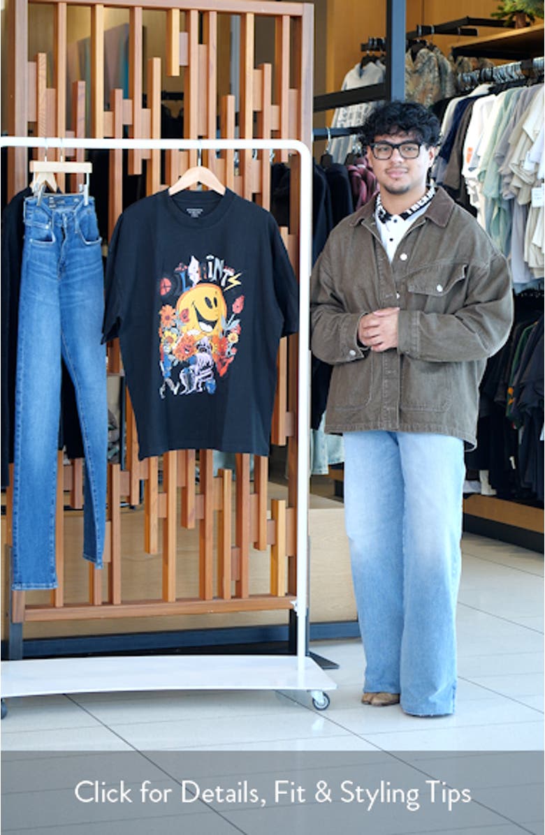 Gardens Cotton Graphic T-Shirt, sales video thumbnail