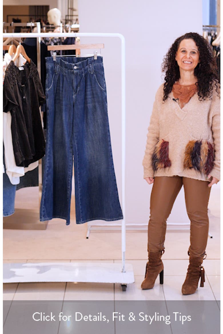 Forager High Waist Superwide Leg Jeans video