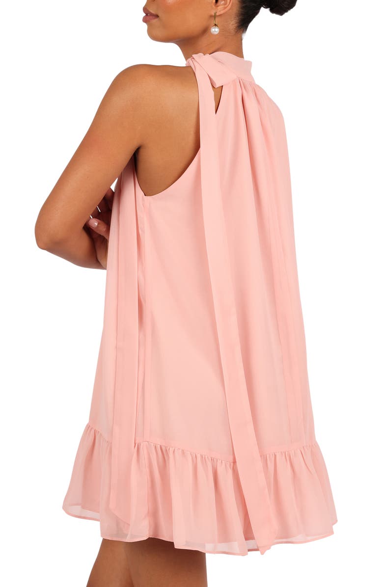 Petal & Pup Victoria Halter Trapeze Minidress, Alternate, color, 