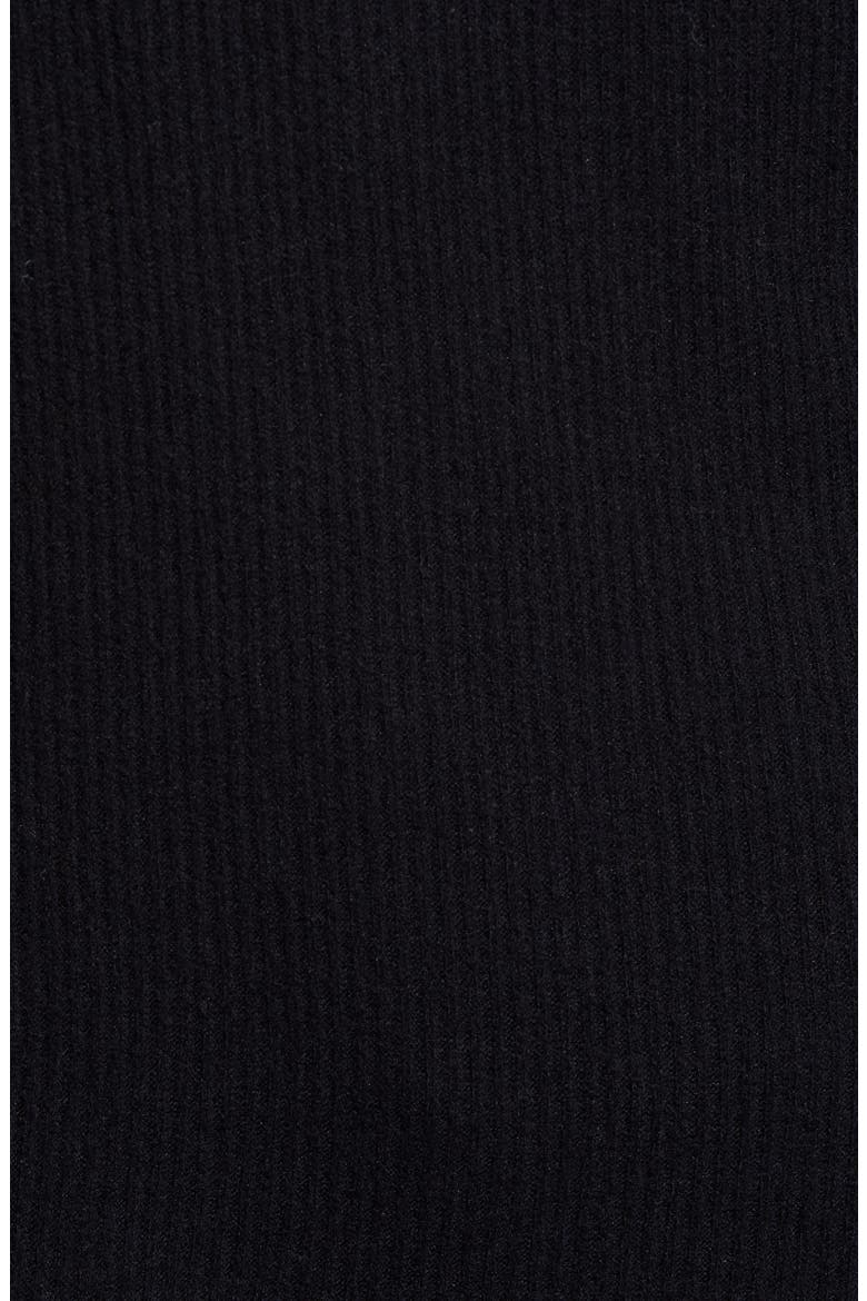 Rib Crossover Top, Alternate, color, BLACK