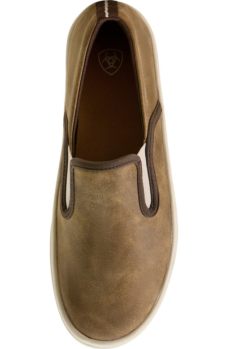 Ariat Skylar Slip-On Sneaker, Alternate, color, Brown Bomber