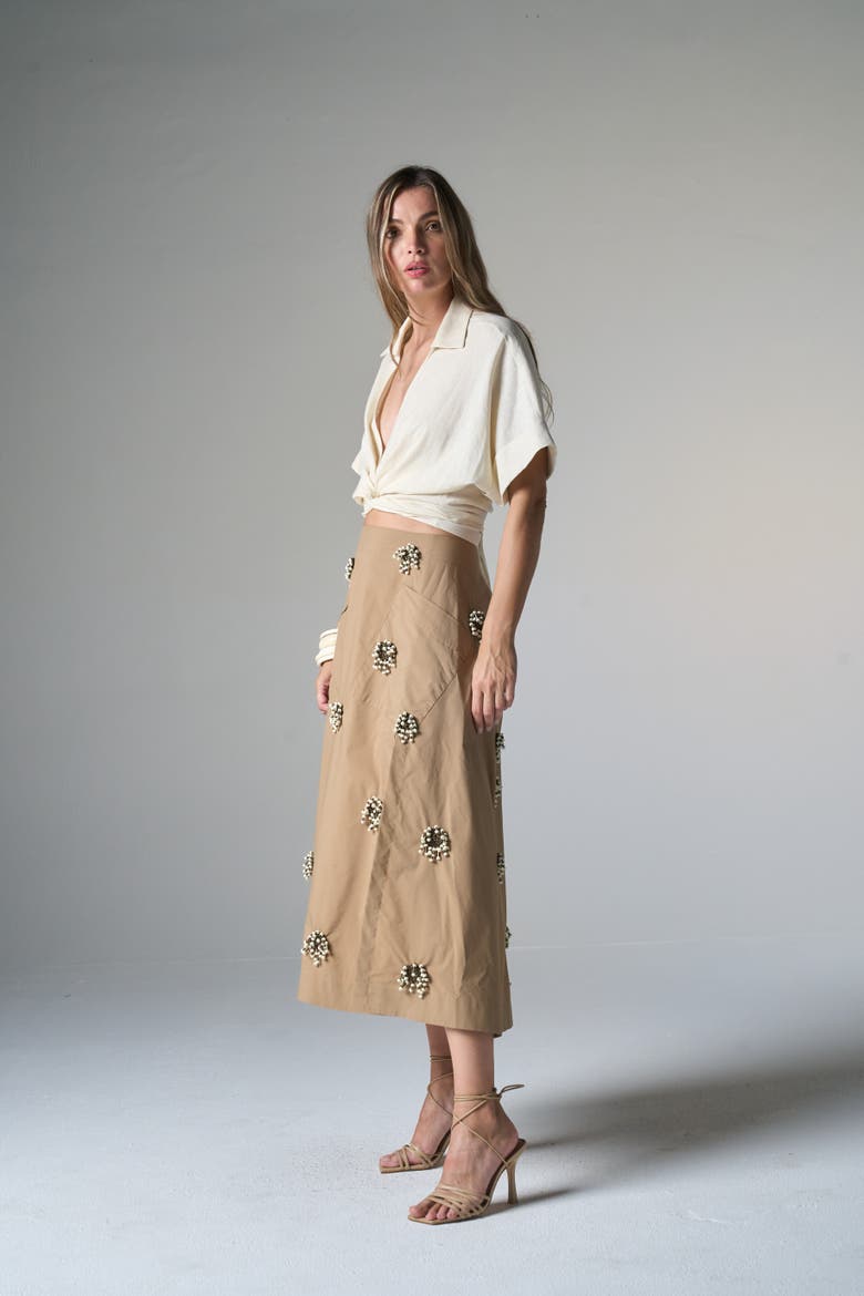 Alice Skirt, Alternate, color, Tan