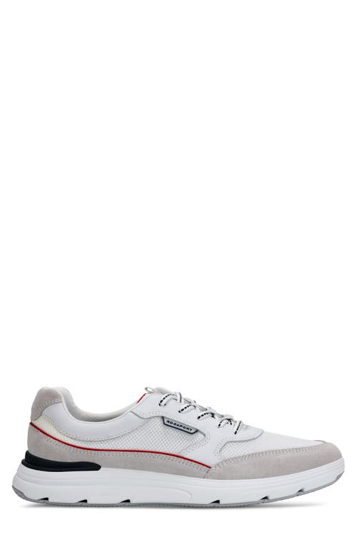 Rockport Seabrook Sneaker In Medium Blue/white