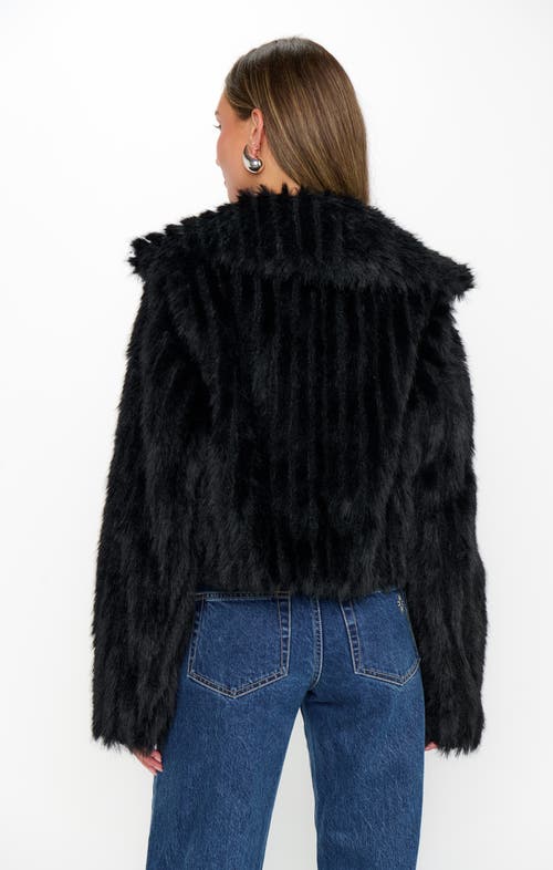 Show Me Your Mumu Salt Lake City Cropped Jacket In Black