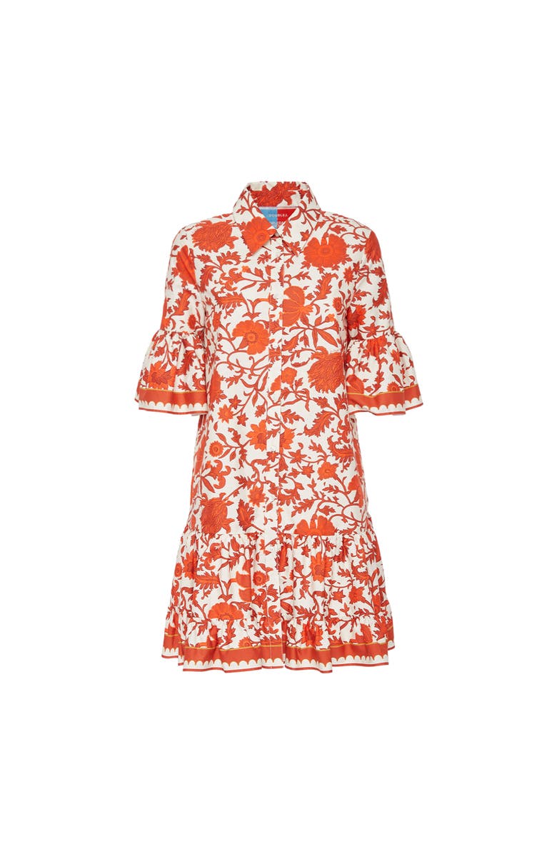 La DoubleJ Choux Dress, Alternate, color, Dragonflower Red