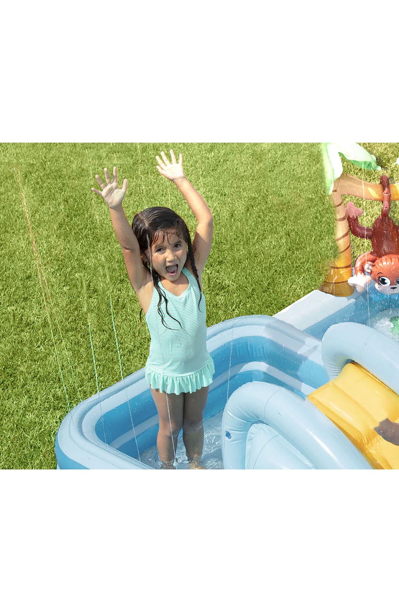 Intex Jungle Adventure Inflatable Pool Play Center, Alternate, color, Multicolored