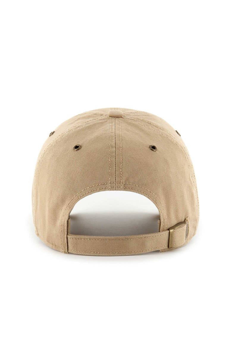 '47 Men's '47 Khaki Atlanta Falcons Overton Clean Up Adjustable Hat, Alternate, color, 