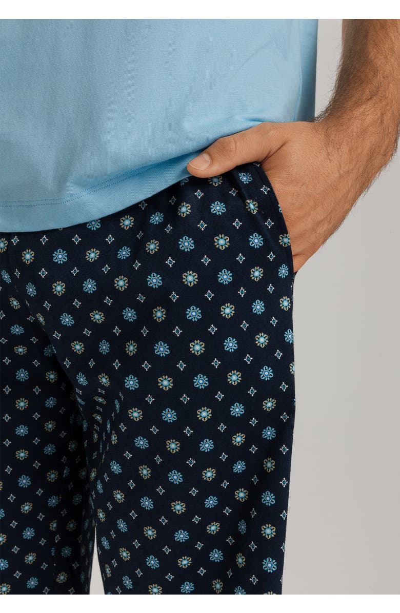 Hanro Night And Day V-Neck Cotton Pajama Set, Alternate, color, 