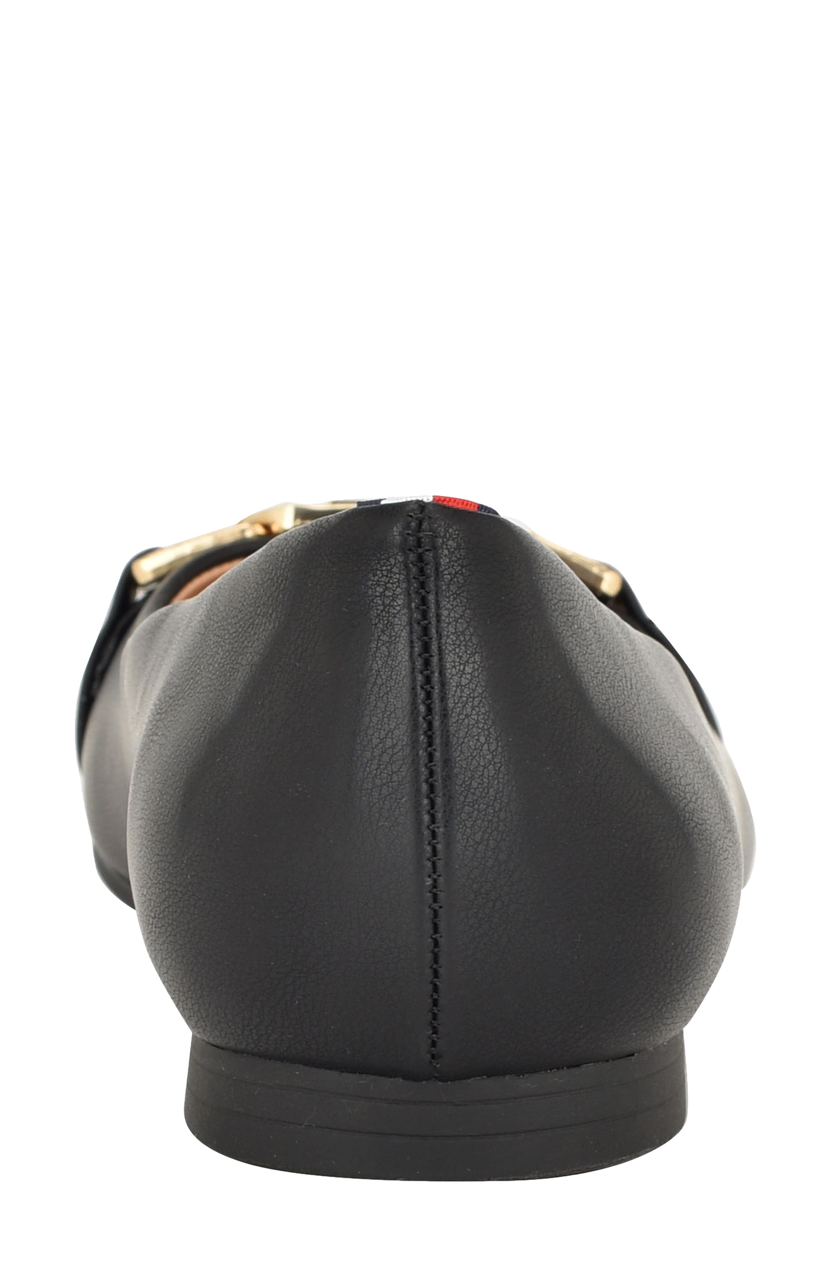 Tommy Hilfiger Gallyne Flat, Alternate, color, Black