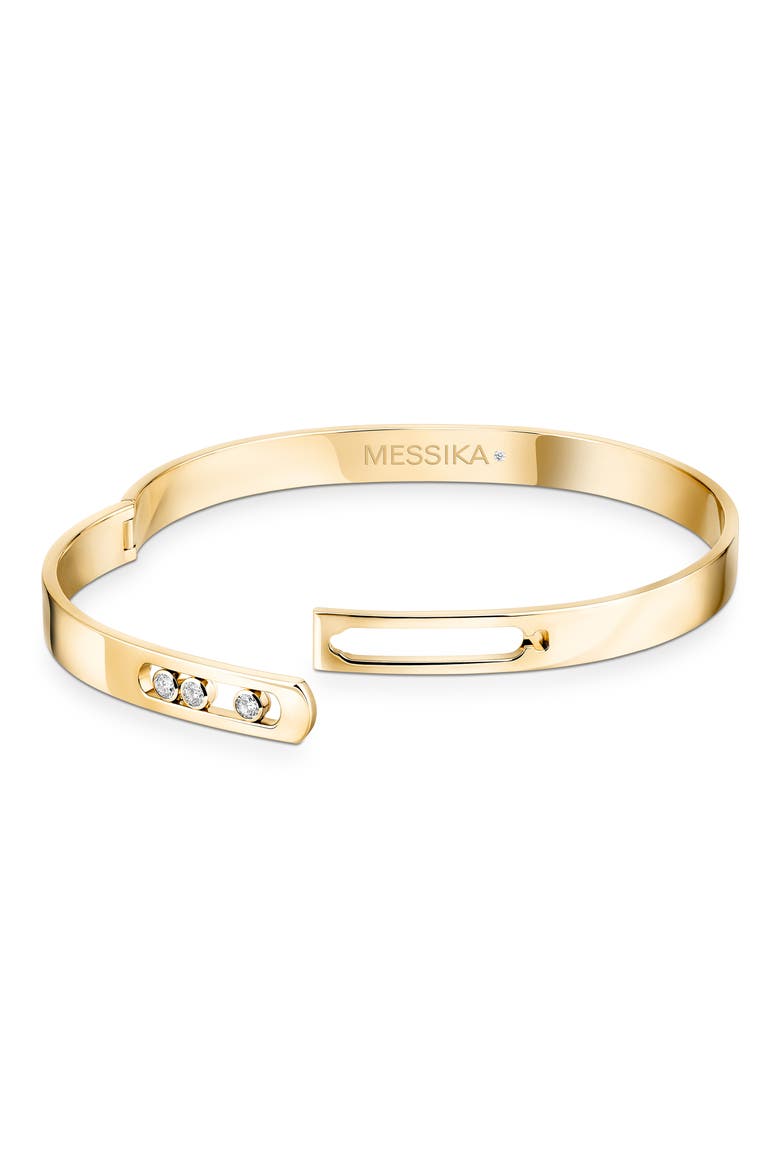 Move Noa Diamond Bangle Bracelet, Alternate, color, YELLOW GOLD