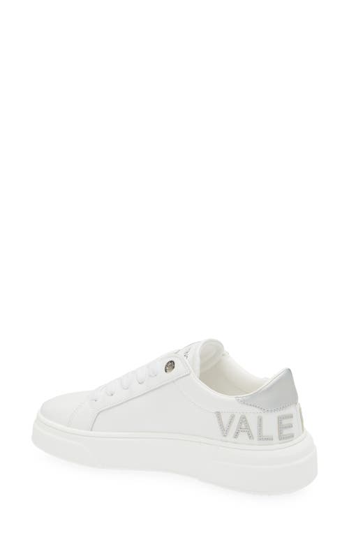 Valentino By Mario Valentino Alice Low Top Sneaker In White